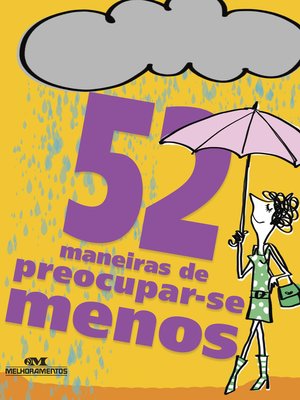 cover image of 52 maneiras de preocupar-se menos